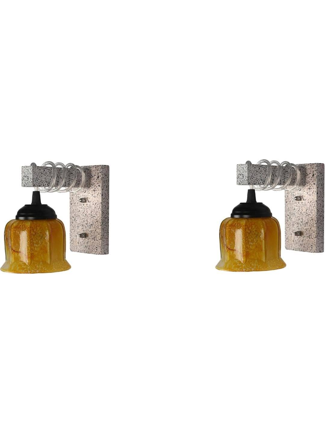 AFAST Yellow Swing Arm Wall Light ( Pack of 2 ) AFAST Yellow Swing Arm Wall Light ( Pack of 2 )