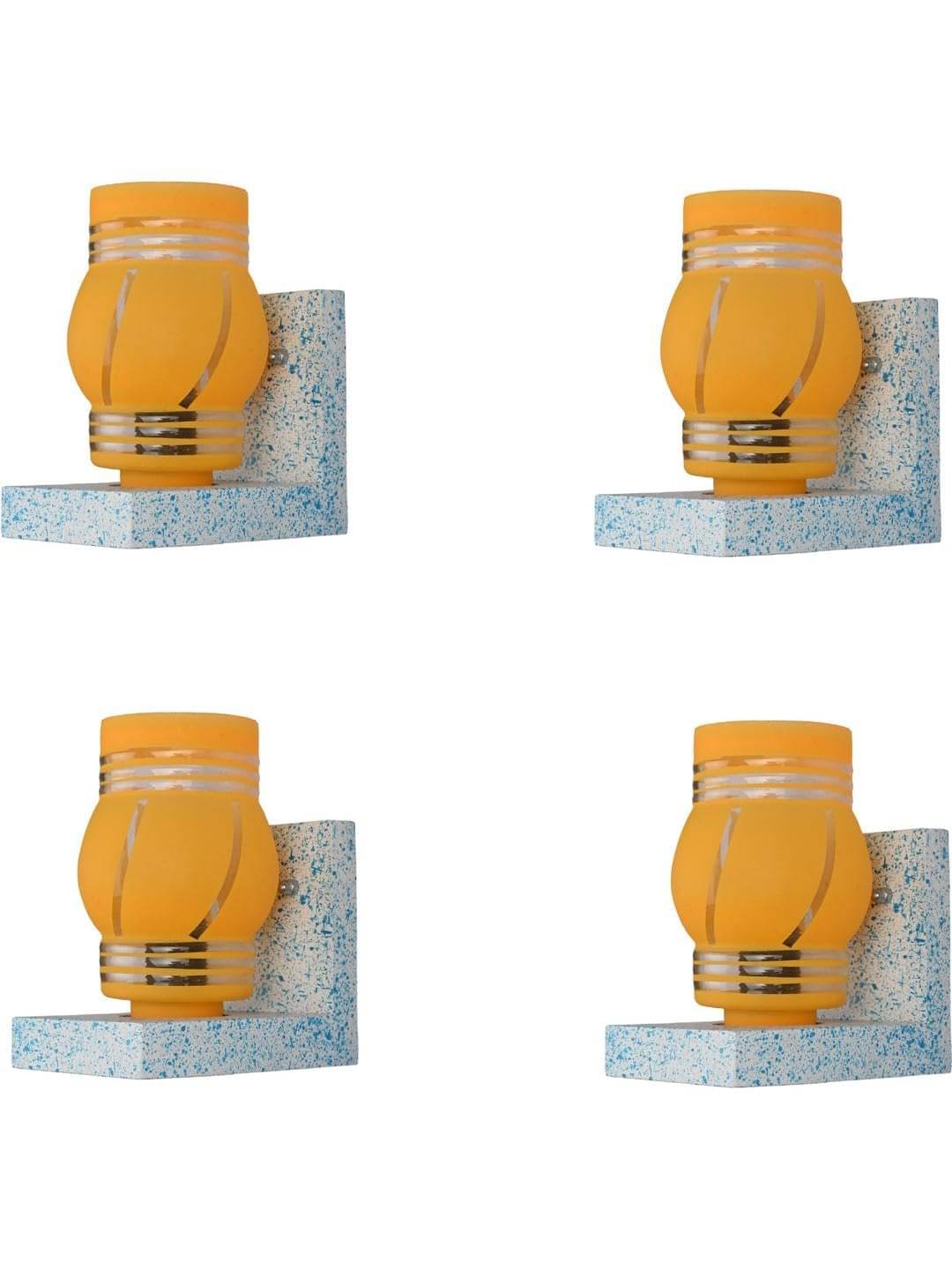 AFAST Yellow Wallchiere ( Pack of 4 ) AFAST Yellow Wallchiere ( Pack of 4 )