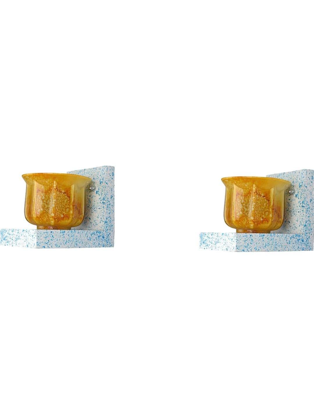AFAST Yellow Wallchiere ( Pack of 2 ) AFAST Yellow Wallchiere ( Pack of 2 )