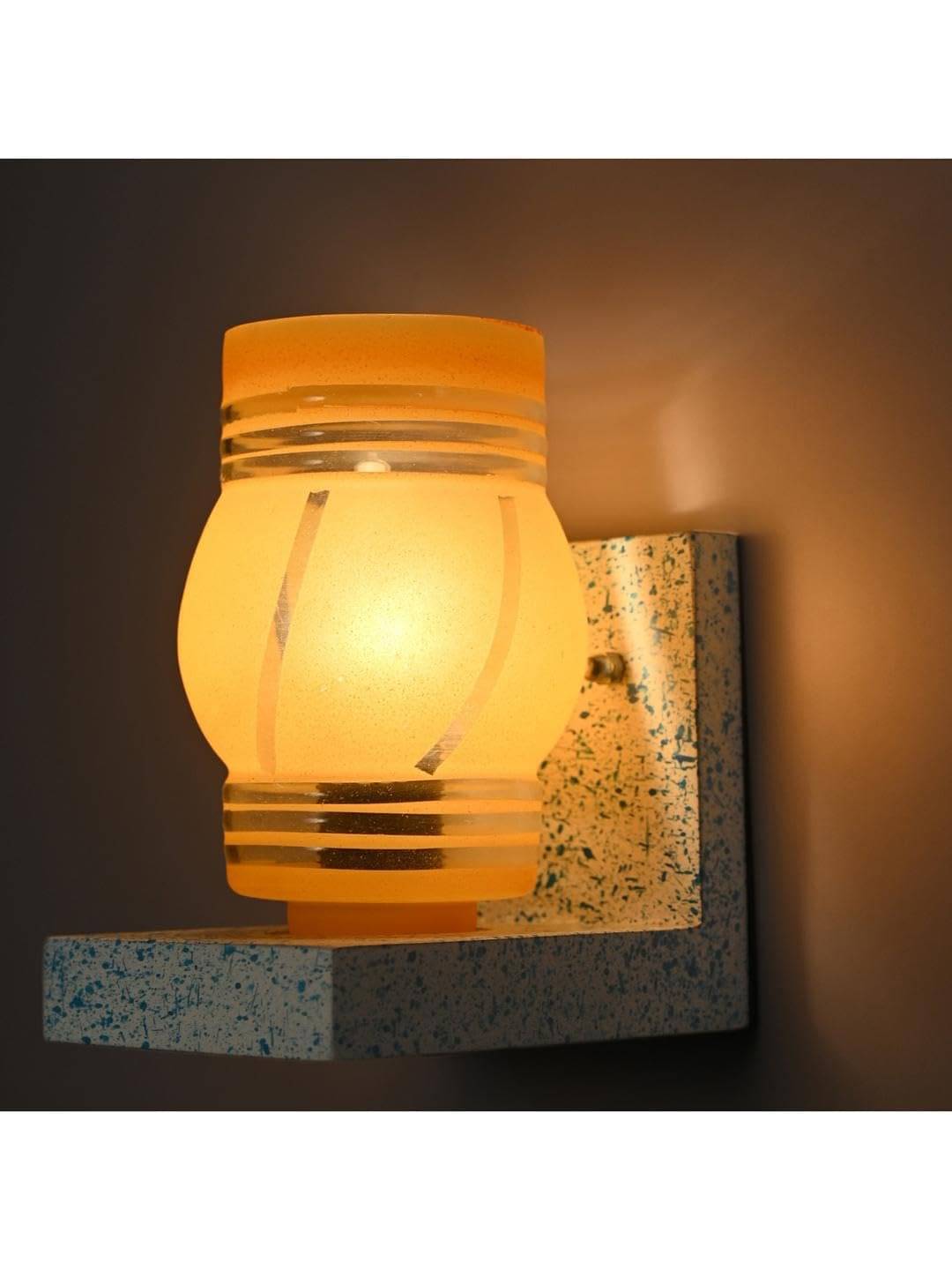     			AFAST Yellow Wallchiere ( Pack of 1 )