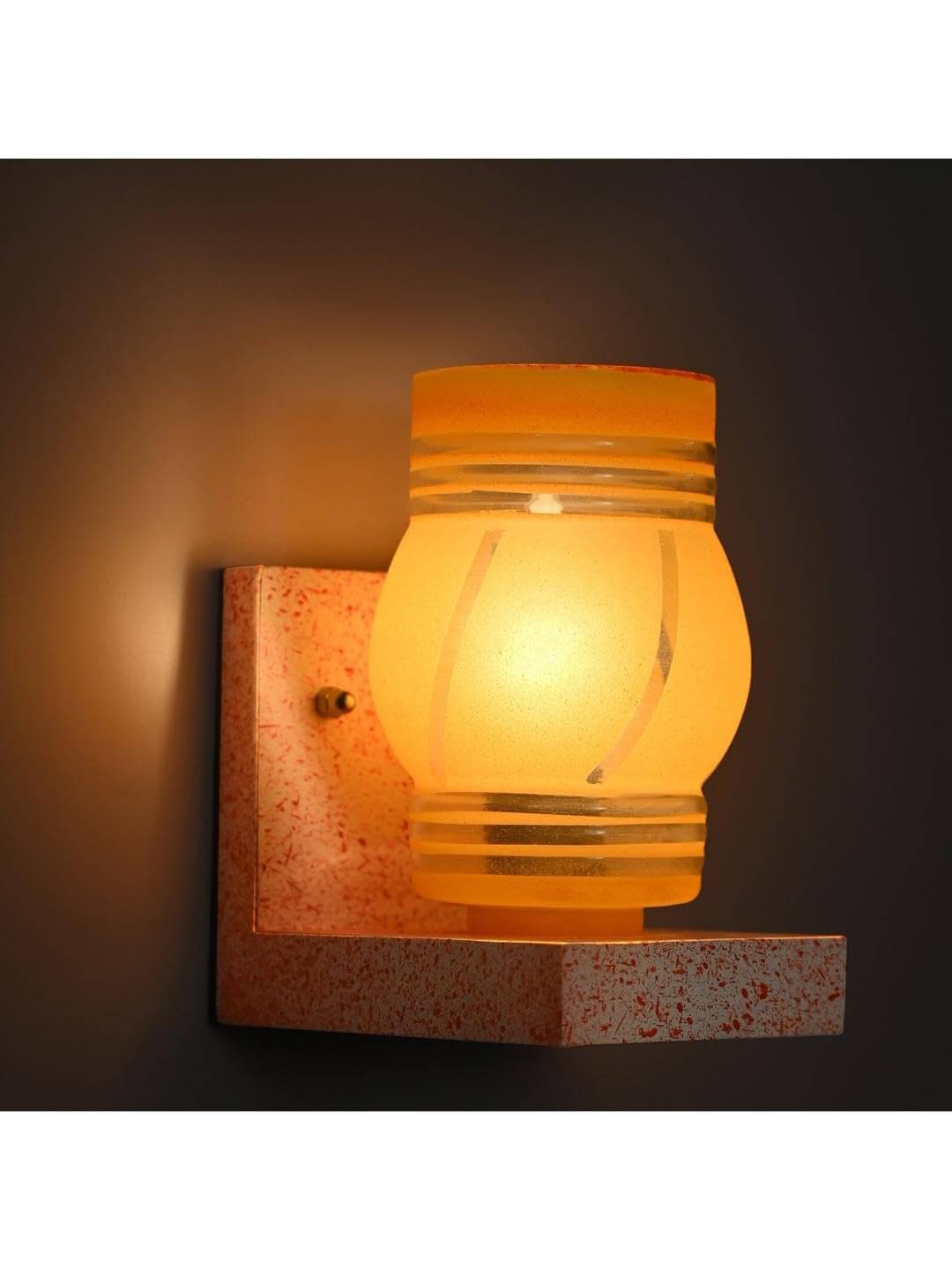     			AFAST Yellow Wallchiere ( Pack of 1 )