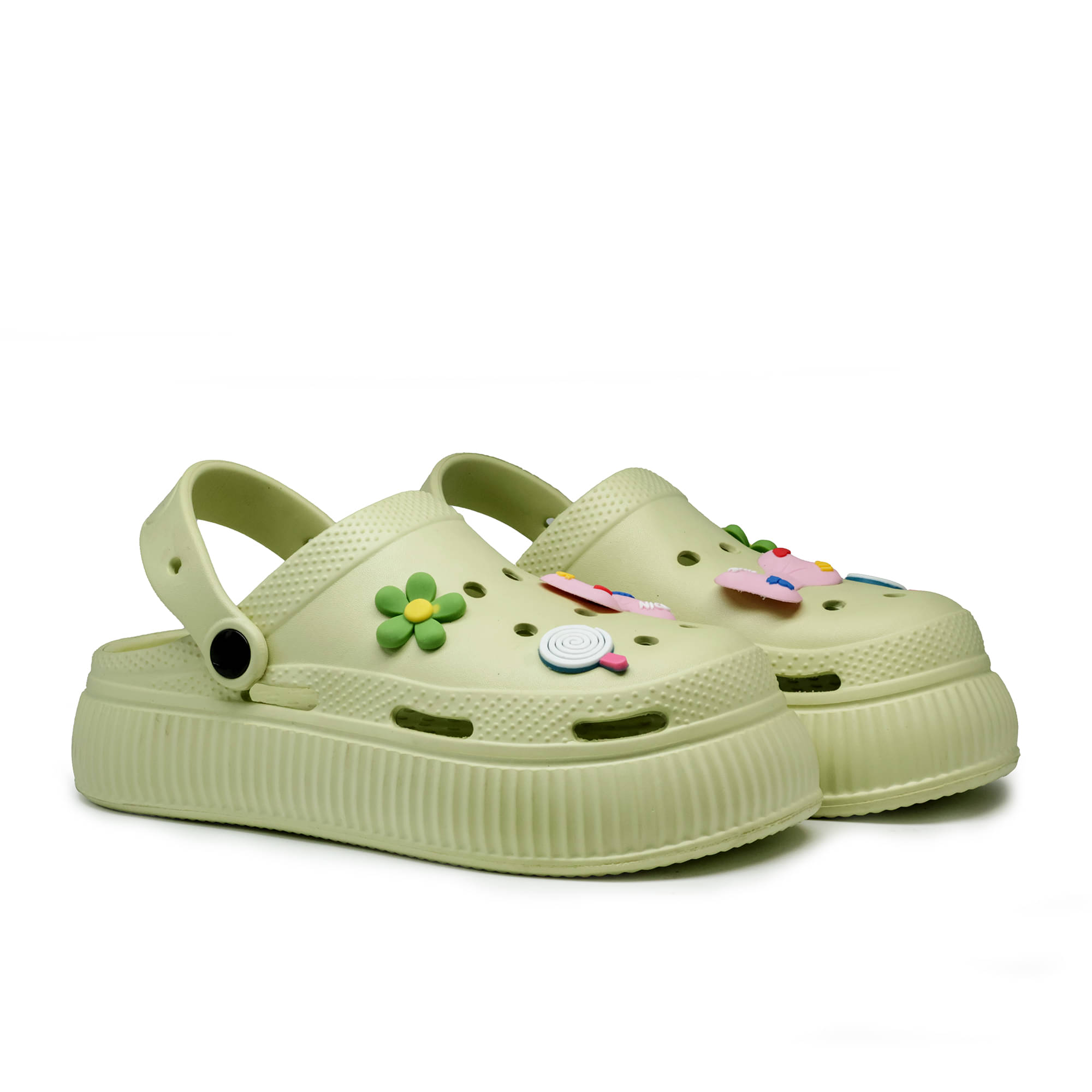     			ASIAN Green Women's Clogs