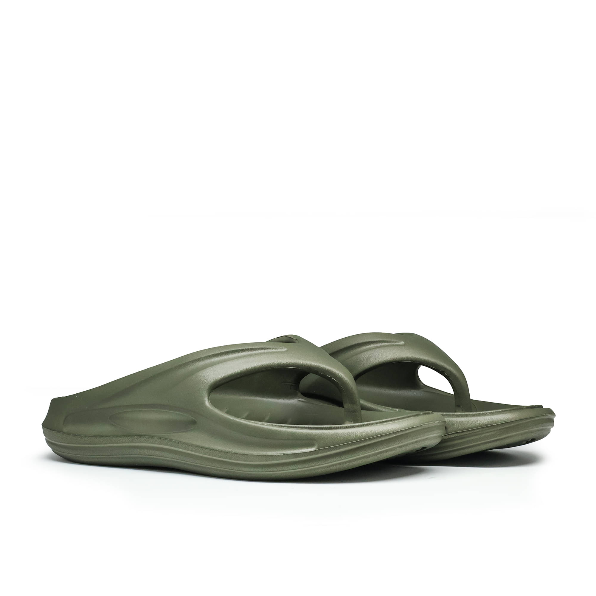     			ASIAN Olive Men's Daily Slipper