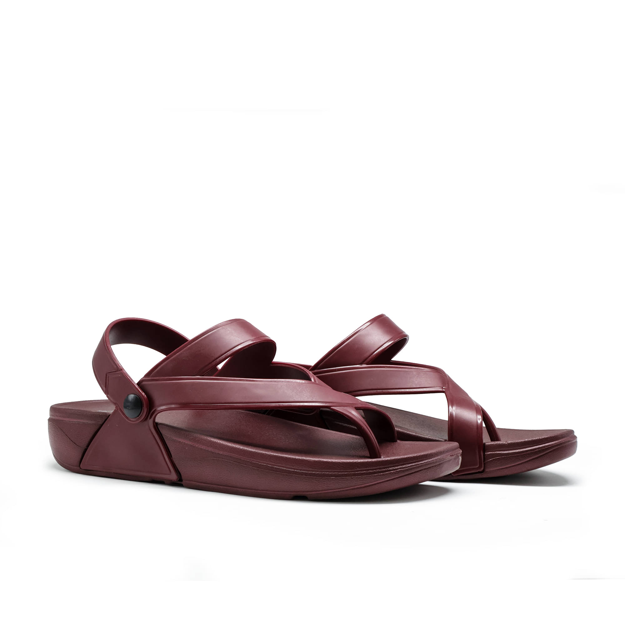     			ASIAN Red Women's Floater Sandals