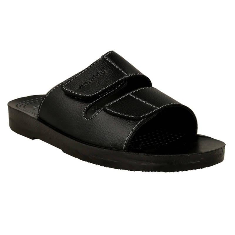    			Aeroblu Footwear Black Men's Daily Slipper