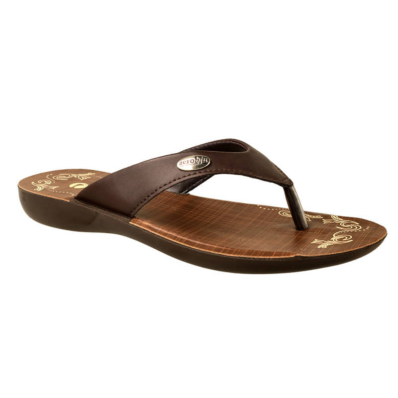     			Aeroblu Footwear Brown Women's Flats