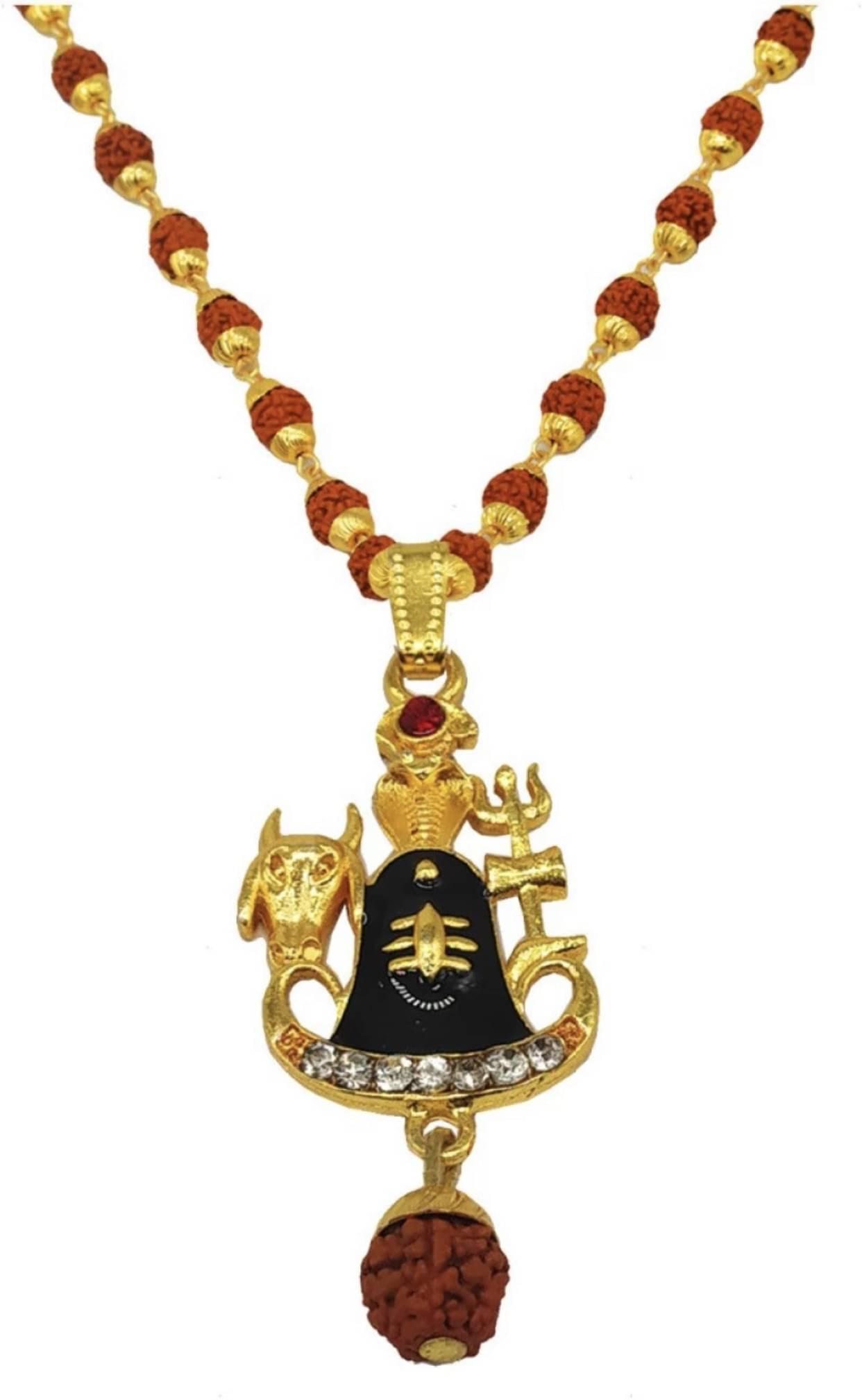     			Basukiya Rudraksha Mala ( Pack of 1 )
