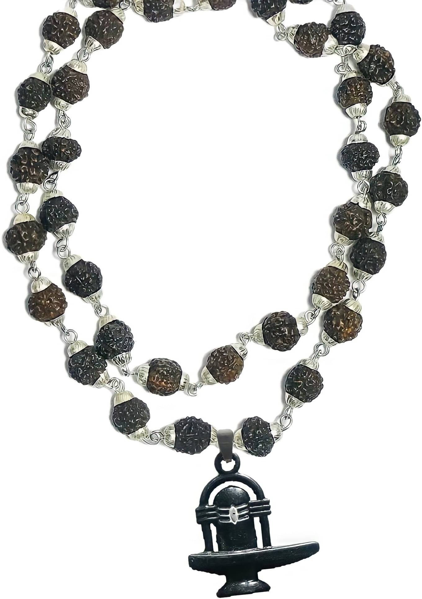     			Basukiya Rudraksha Mala ( Pack of 1 )