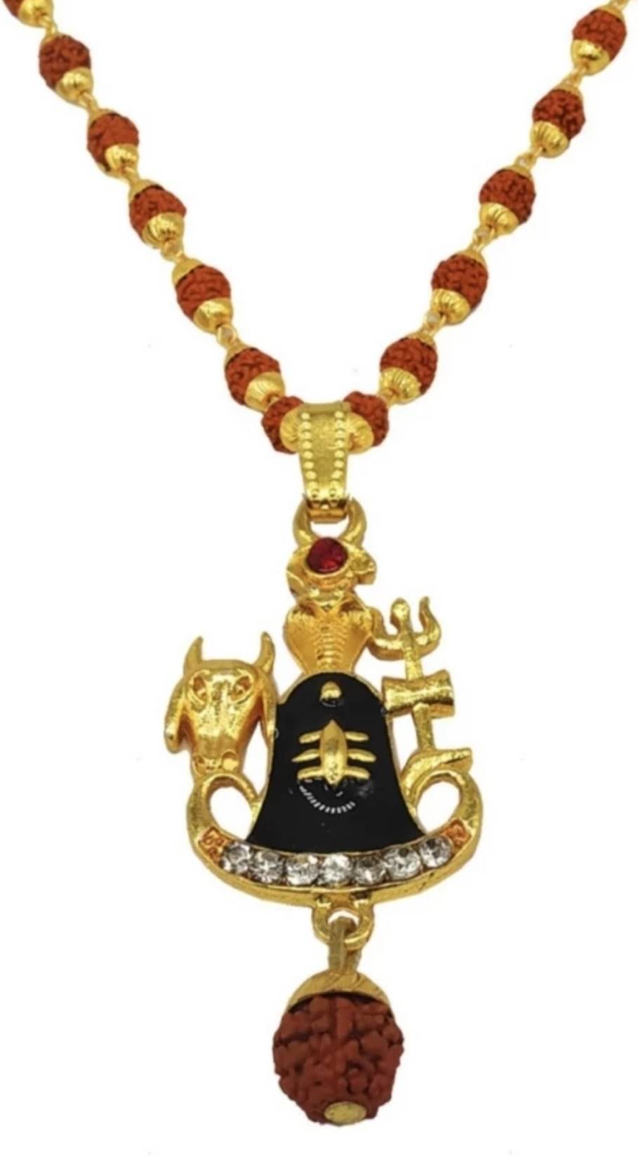     			Basukiya Rudraksha Mala ( Pack of 1 )