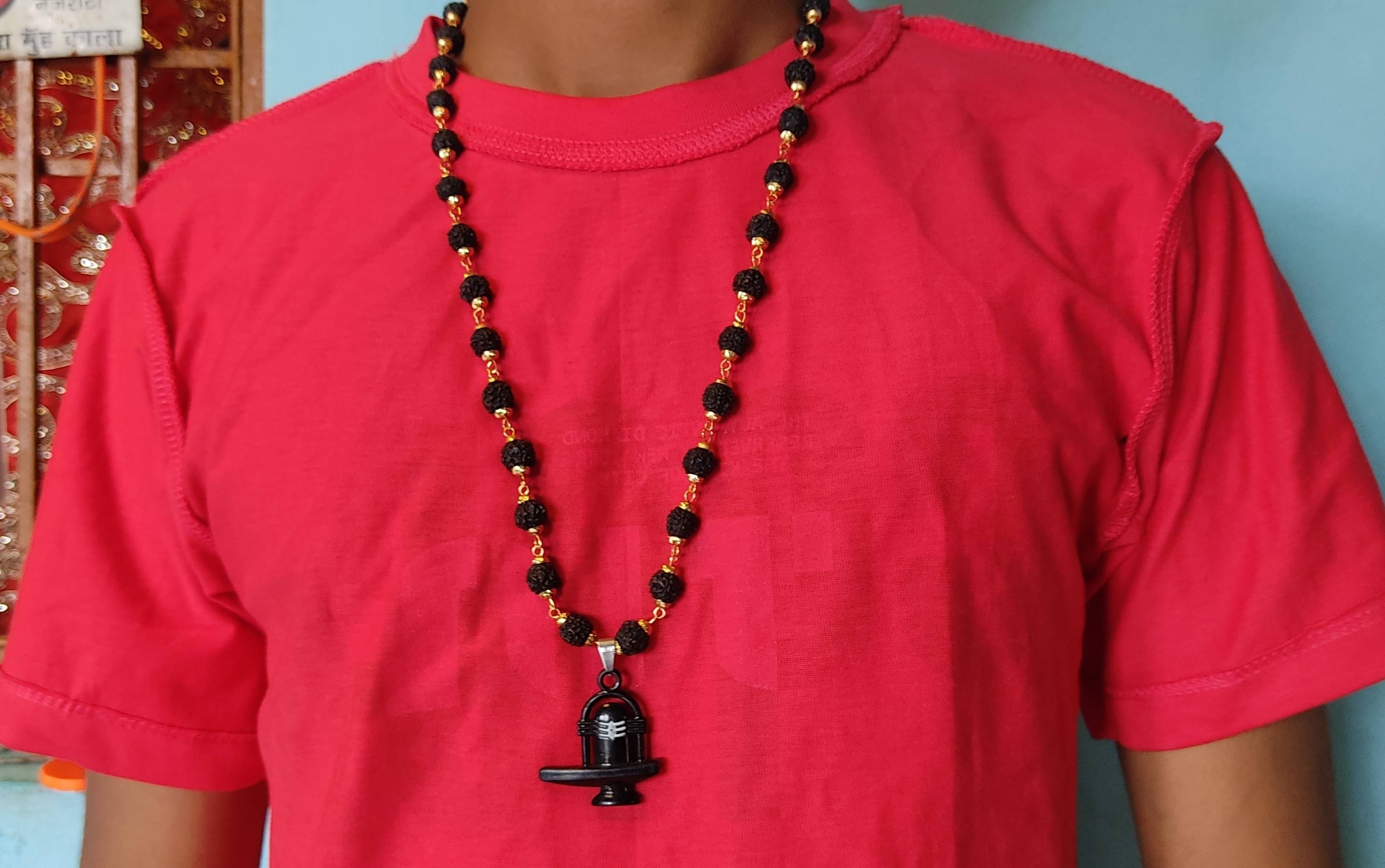     			Basukiya Rudraksha Mala ( Pack of 1 )