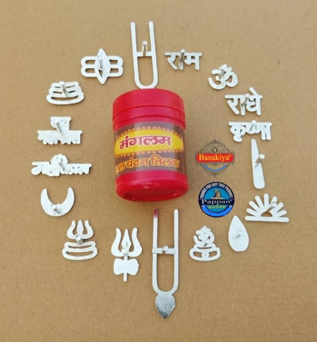     			Basukiya Tilak Stamp 18 ( Pack of 18 )