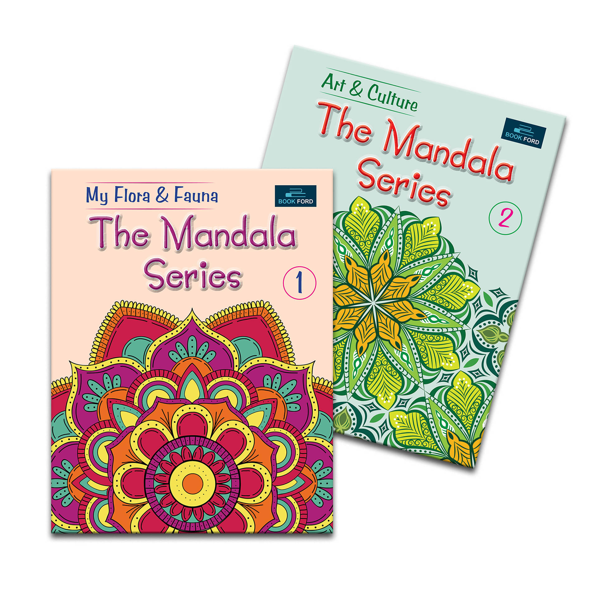Bookford Publications My Flora & Fauna and Art & Culture Mandala Series ( set of 2 ) - Relaxing, Creative, Tranquil, and Refreshing. BOOK FORD PUBLICATIONS     			Bookford Publications My Flora & Fauna and Art & Culture Mandala Series ( set of 2 ) - Relaxing, Creative, Tranquil, and Refreshing. BOOK FORD PUBLICATIONS