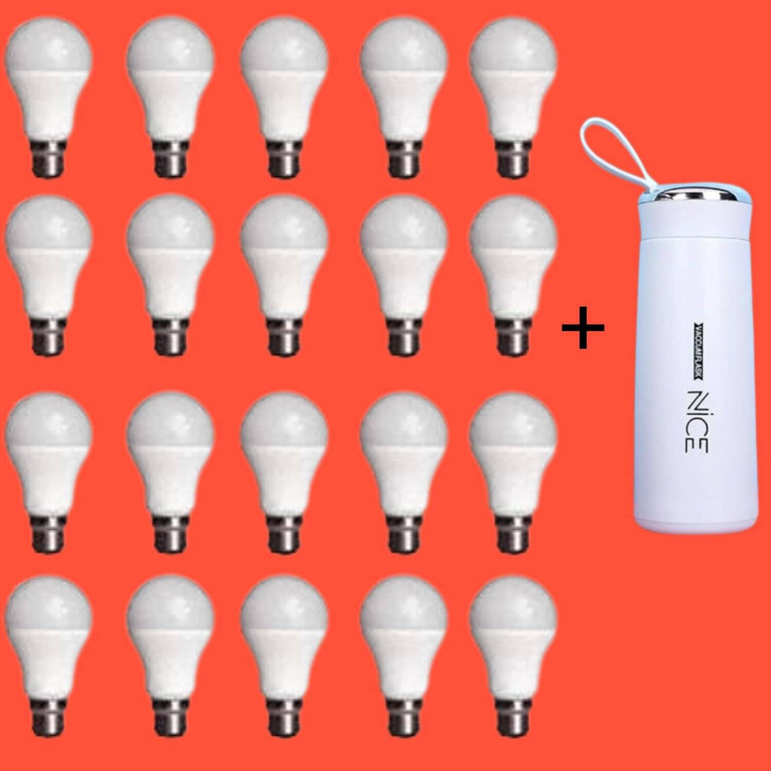     			Brite 7W Cool Day Light LED Bulb ( Pack of 20 )