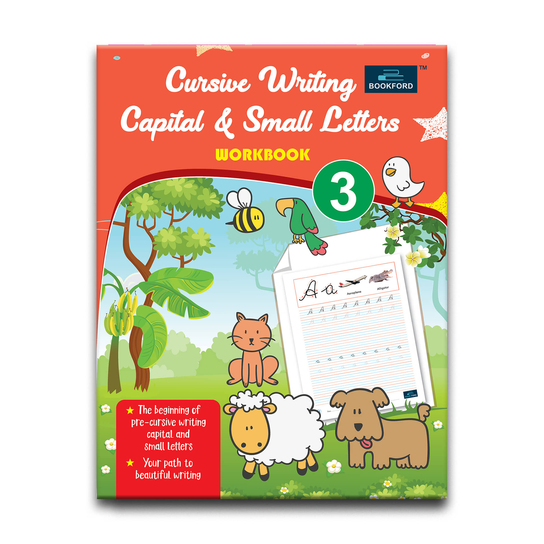 Cursive Writing Capital & Small Letter For Kids Part - 3