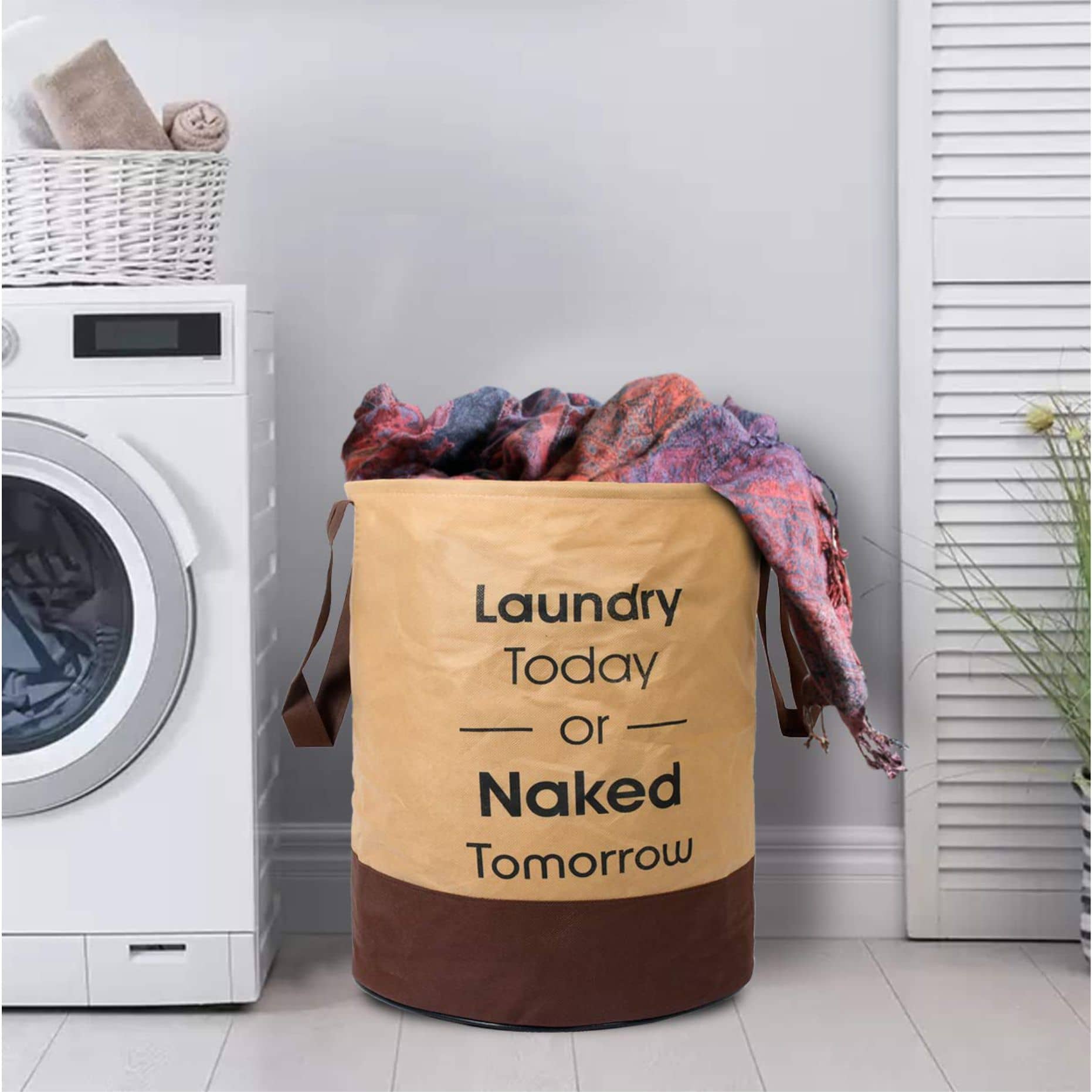 Cutbaaz Multicolor Laundry Bags ( Pack of 1 )