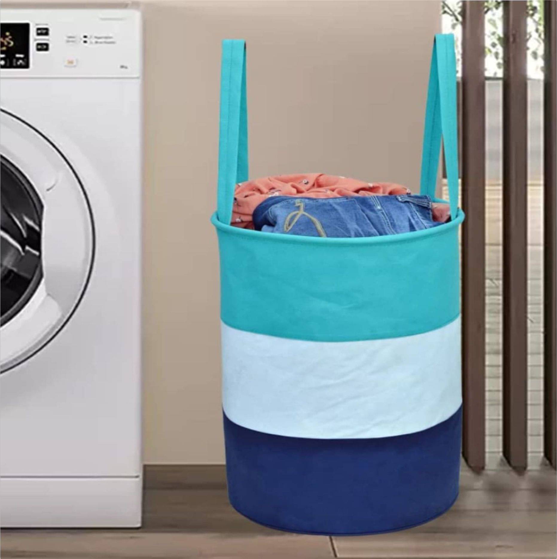     			Cutbaaz Green Laundry Bags ( Pack of 1 )