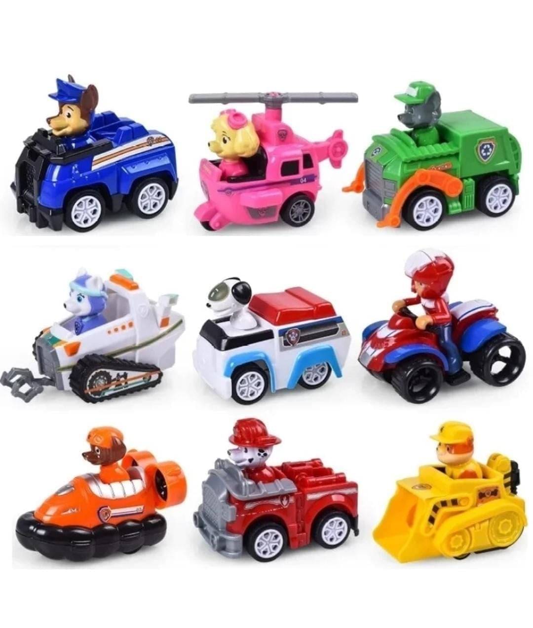    			DENFE Pup Buddies Rescue Team Toys for KDS Action Figure Toys Set Full 9 Piece Diwali Gift for Kids, All Pup Unique Activity, Best Fun Toys for Kids | Birthday Gift for Girls, Baby Toys Gift Items.