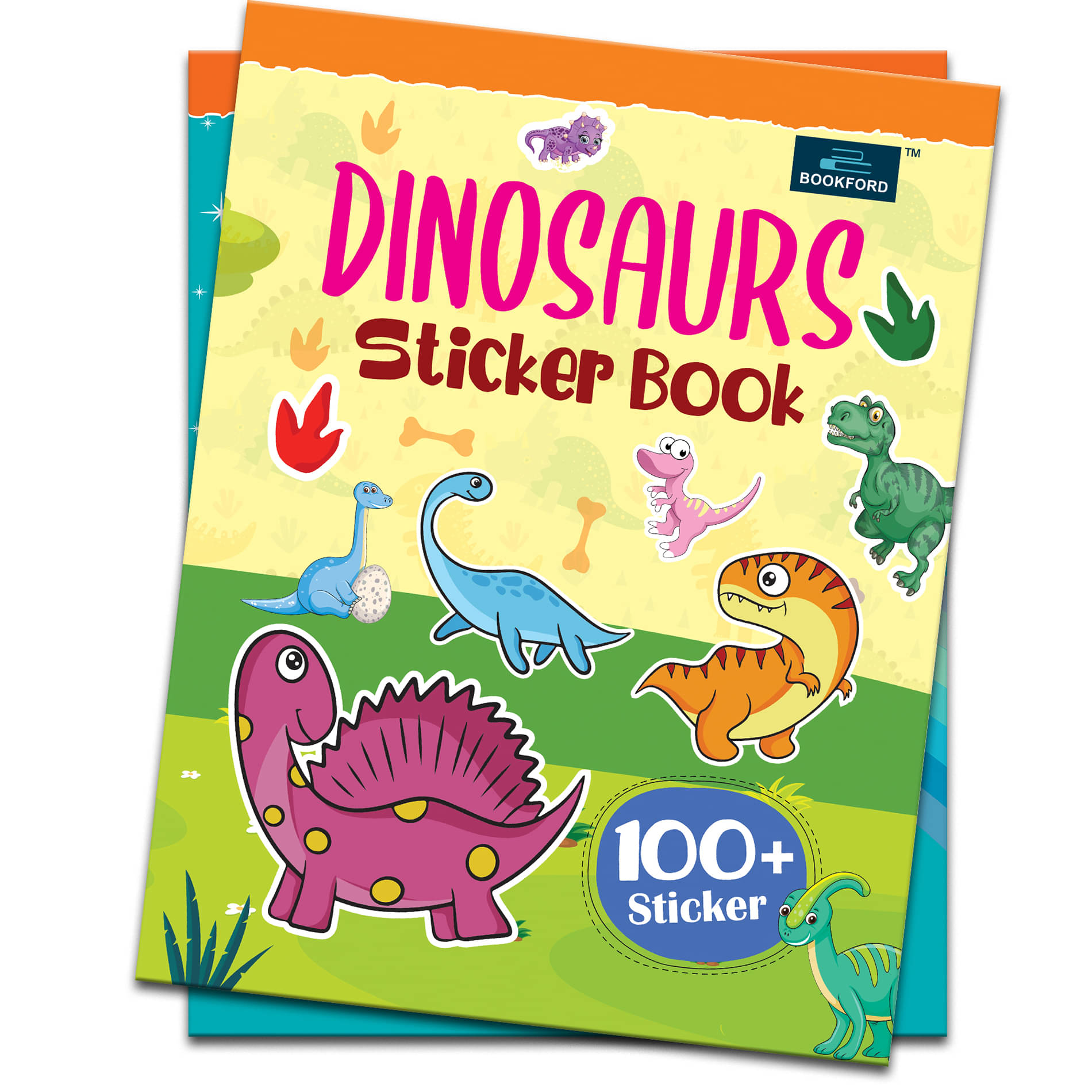 Dinosaurs Sticker Book For Kids Dinosaurs Sticker Book For Kids