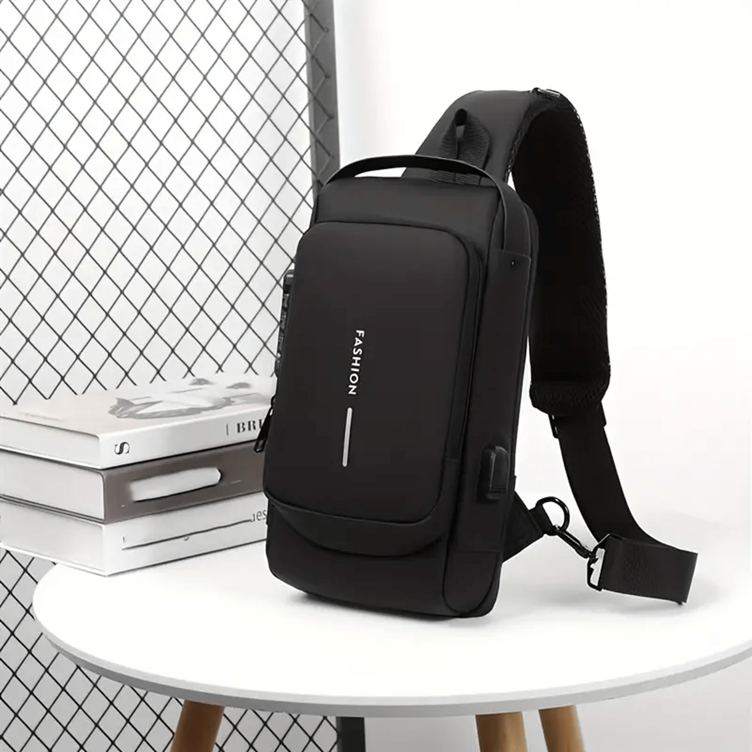 Gjshop Black Colorblocked Messenger Bag - Handbags | Buy online on ZillyBuy