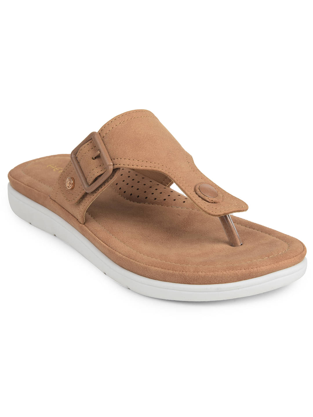     			Liberty Brown Women's Thong Flip Flop