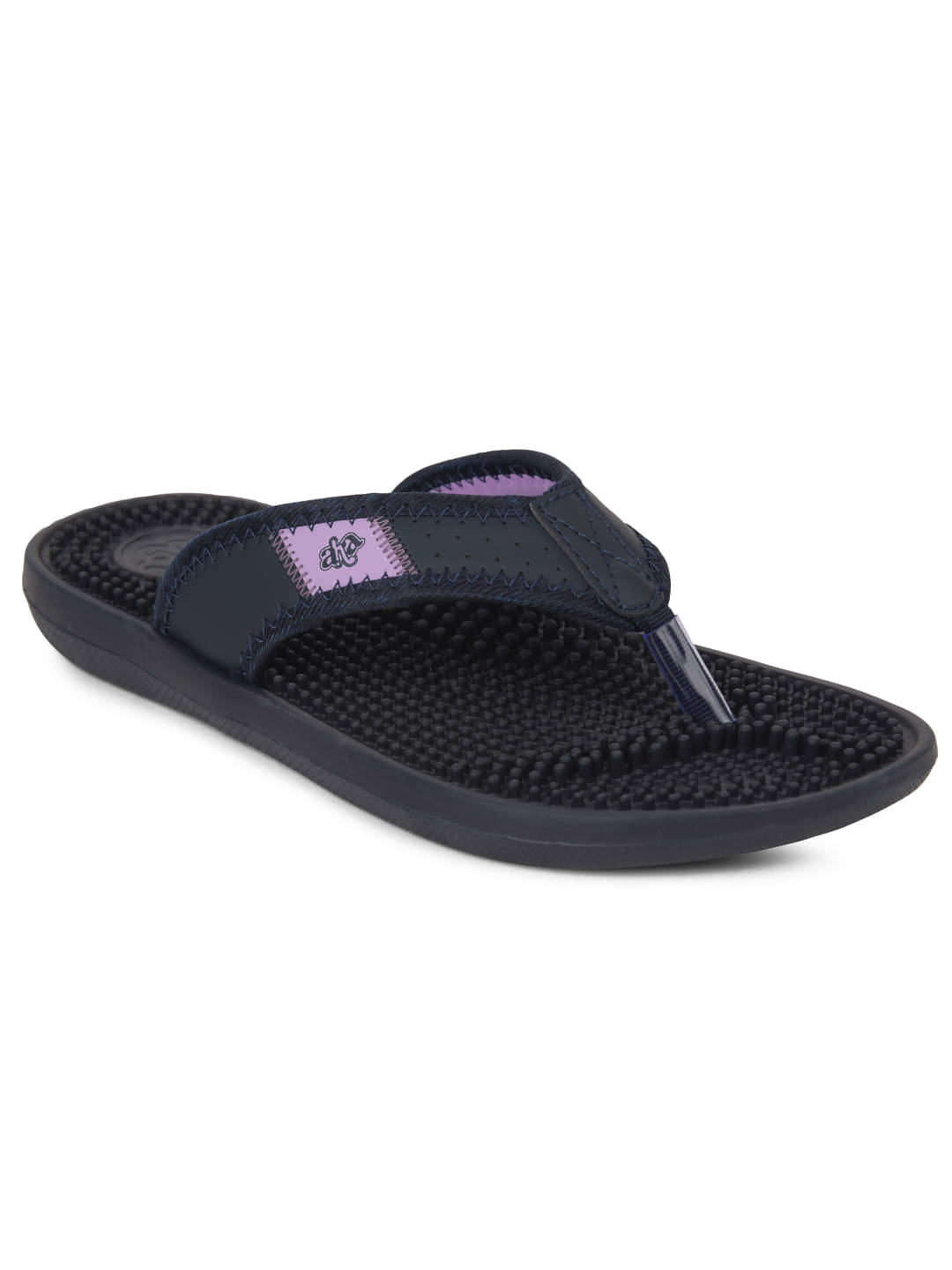     			Liberty Navy Blue Women's Massage Flip Flop