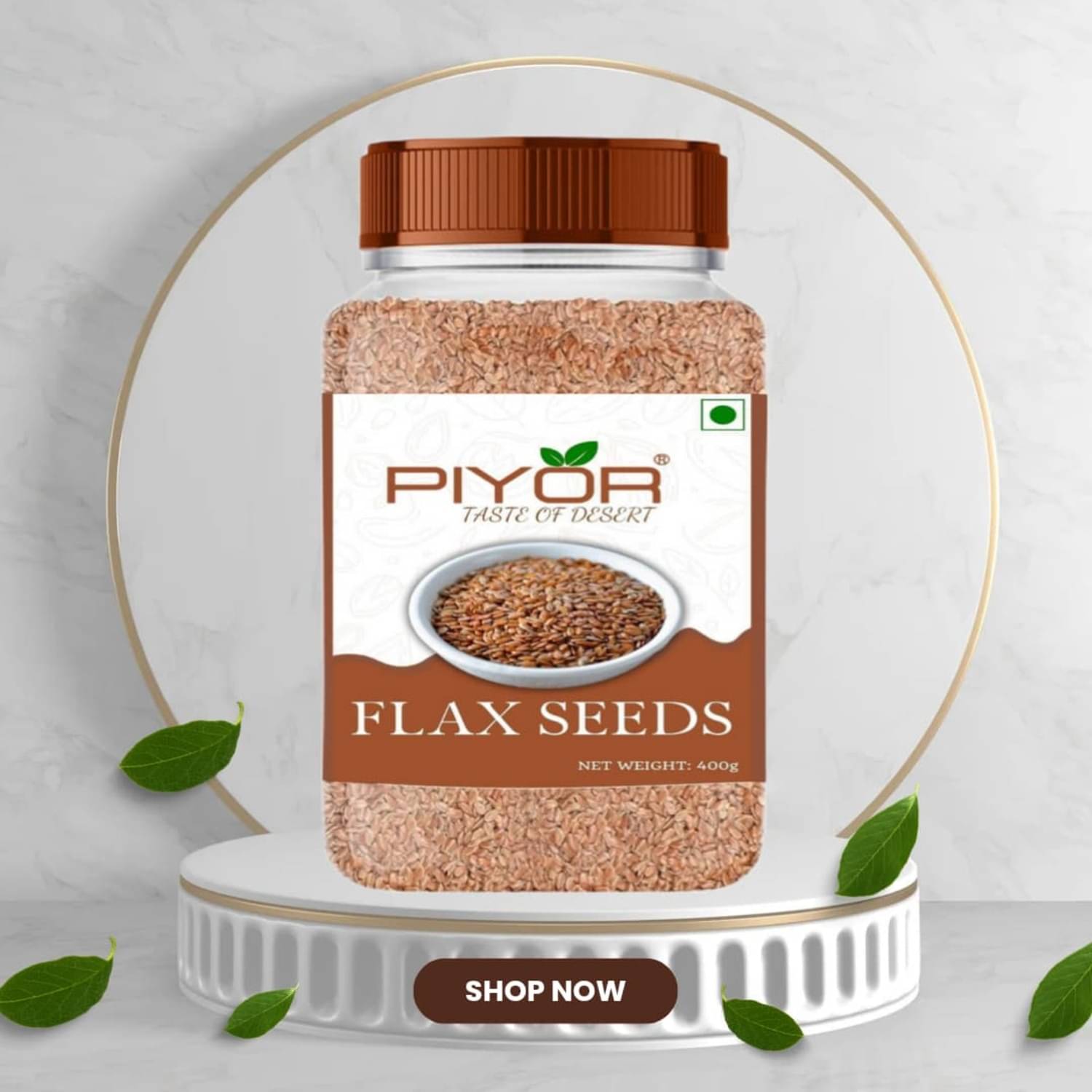 Piyor Flax Seeds (Alsi) 200g Piyor Flax Seeds (Alsi) 200g