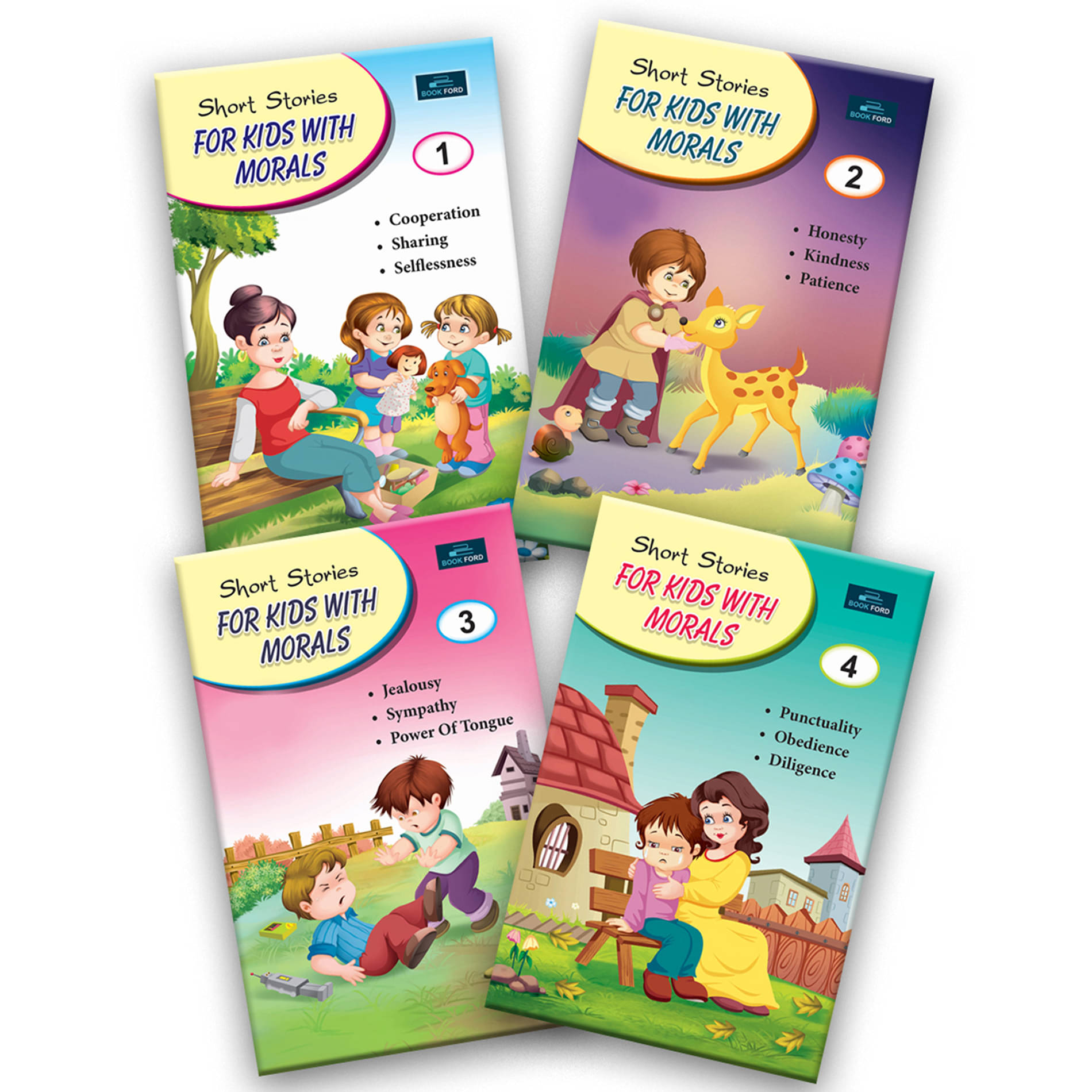     			Short Stories For Kids With Morals By BOOKFORD PUBLICATION