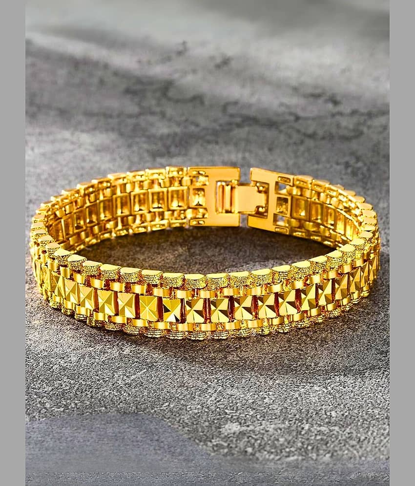Style Wind Gold Bracelet ( Pack of 1 ) - Bangles & Bracelets | Buy online on ZillyBuy