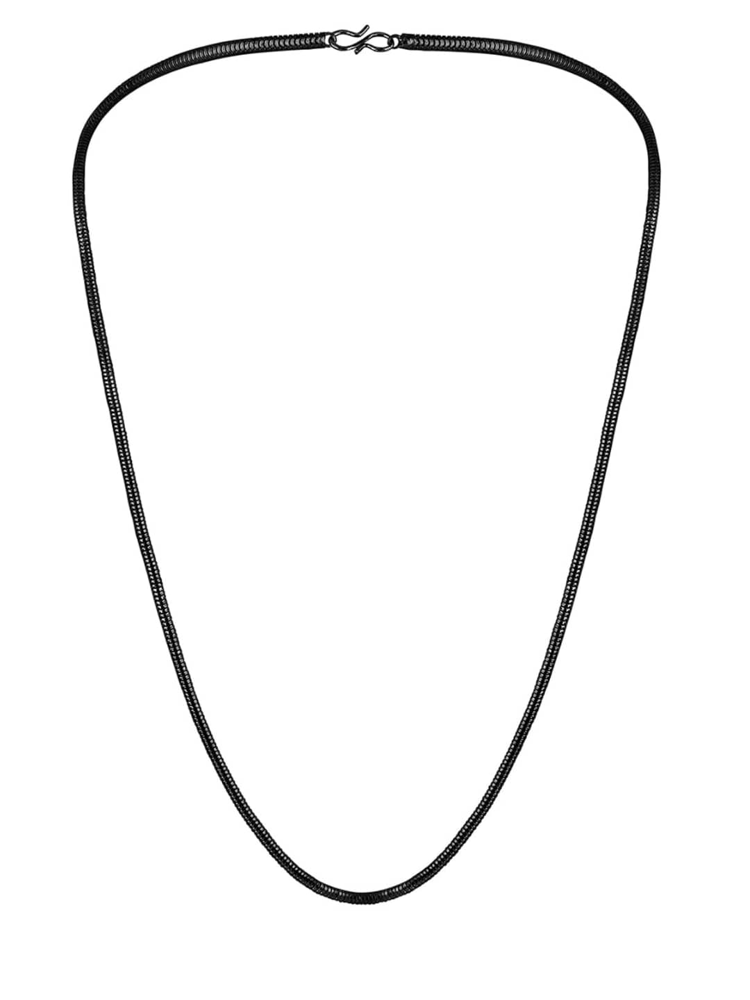 Style Wind Silver Plated Stainless Steel Chain ( Pack of 1 )