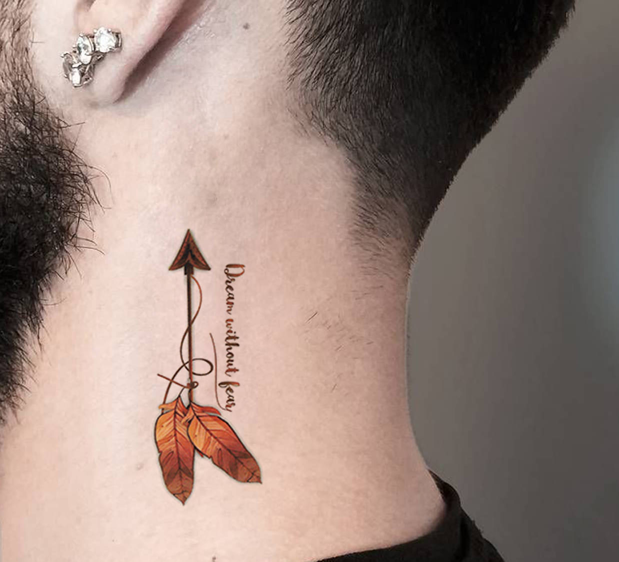 The Canvas Arts Temporary Body Tattoo The Canvas Arts Temporary Body Tattoo