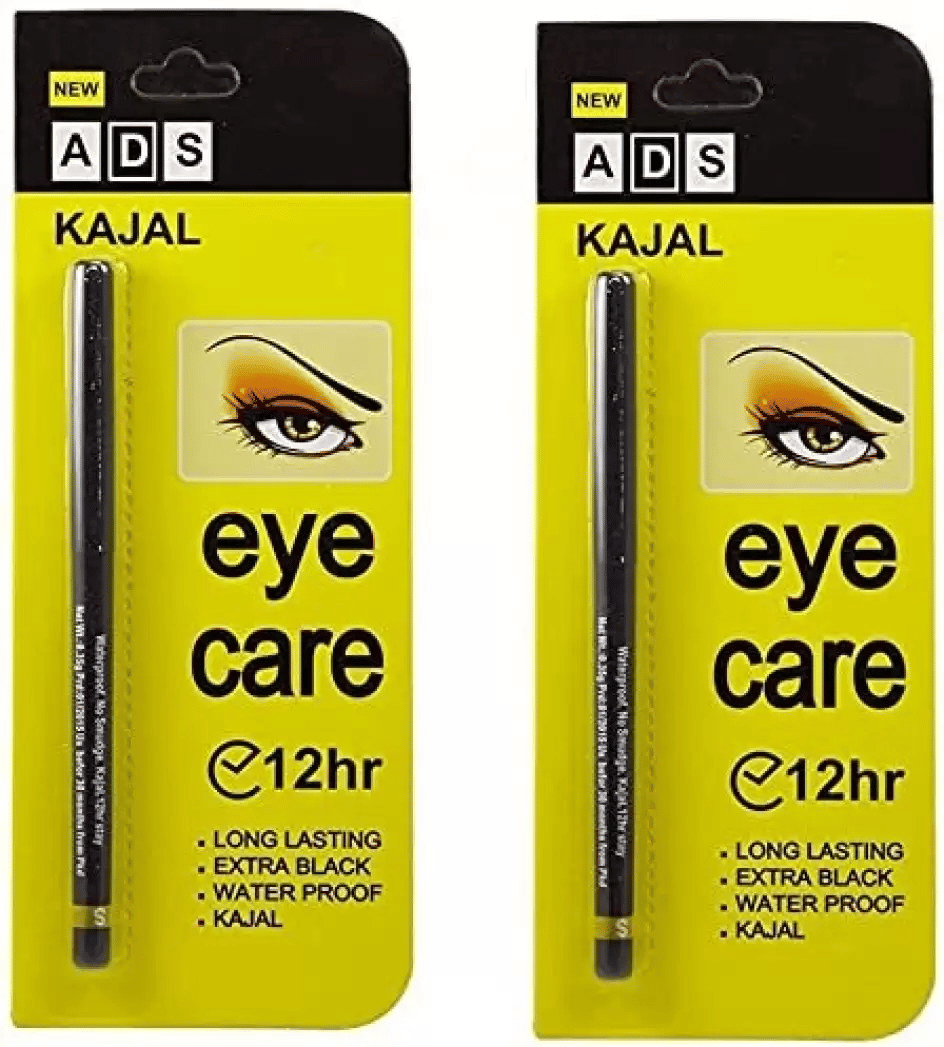    			Venus Traders Black Matte Kajal 20 g Pencil ( Pack of 2 )