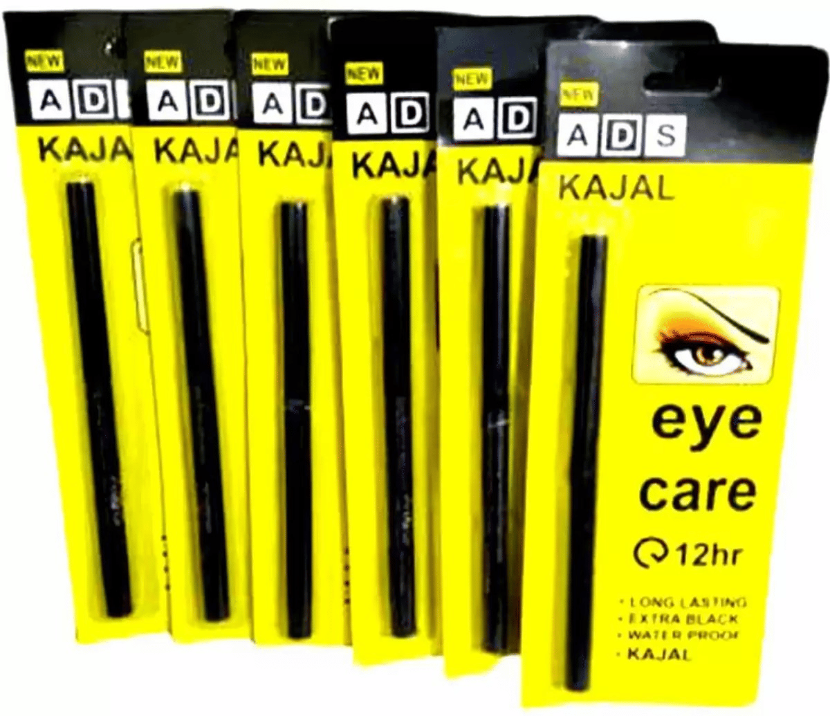 Venus Traders Black Matte Kajal 60 g Pencil ( Pack of 6 ) - Makeup - Eyes | Buy online on ZillyBuy