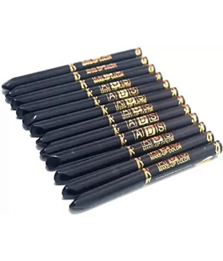 Venus Traders Black Matte Kajal 120 g Pencil ( Pack of 10 ) - Makeup - Eyes | Buy online on ZillyBuy