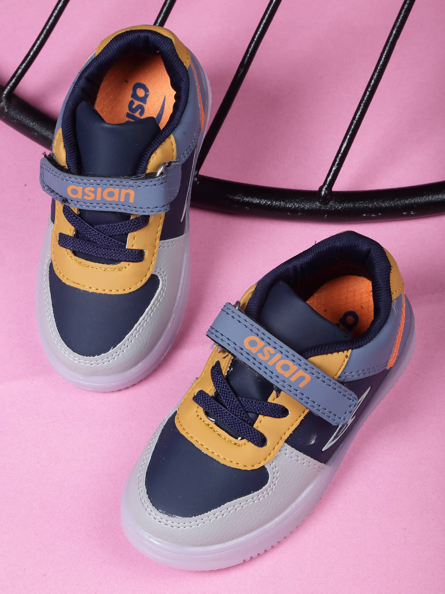     			ASIAN - Dark Grey Boy's Sneakers ( 1 Pair )