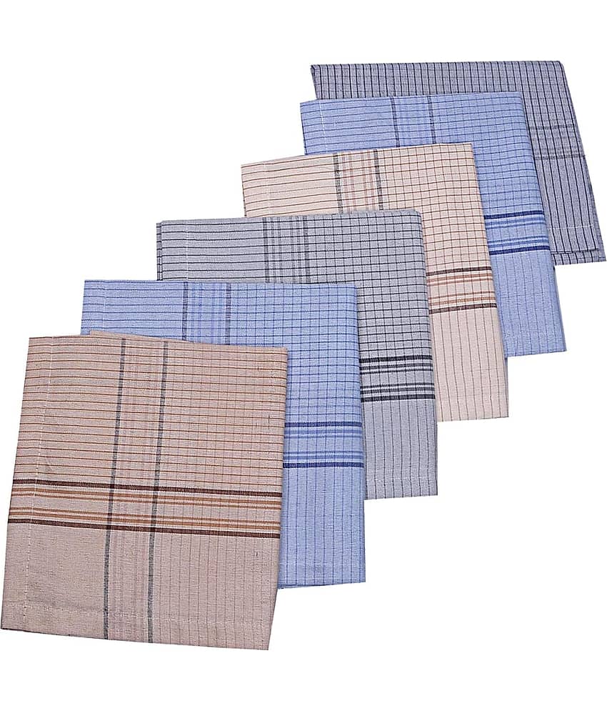 ATIPRIYA Multicolor Cotton Men's Handkerchief ( Pack of 6 ) - Jewellery Sets | Buy online on ZillyBuy