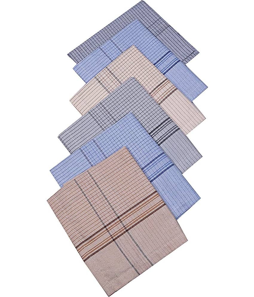 ATIPRIYA Multicolor Cotton Men's Handkerchief ( Pack of 6 ) - Jewellery Sets | Buy online on ZillyBuy