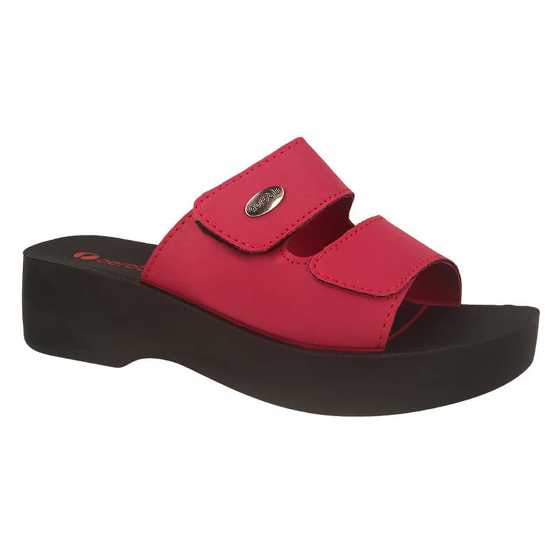     			Aeroblu Footwear Red Women's Flats