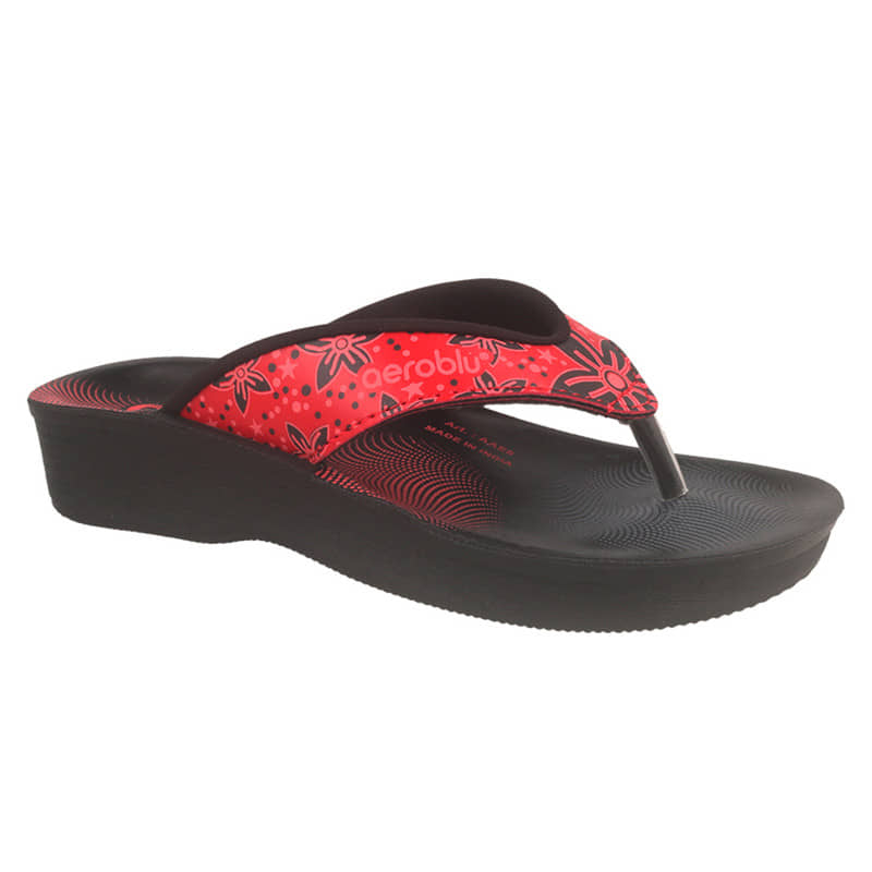 Aeroblu Footwear Red Women's Flats