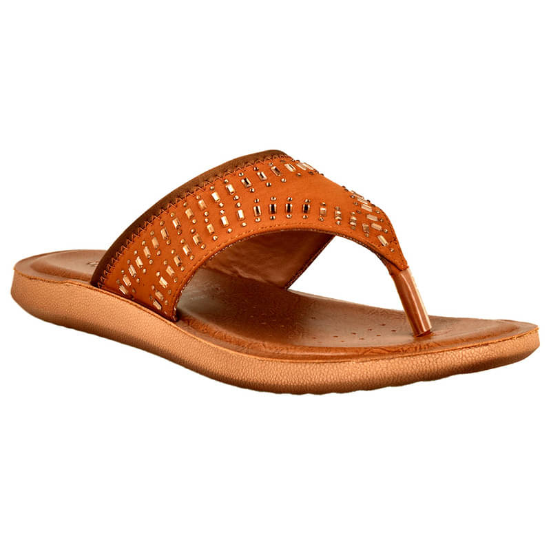     			Aeroblu Footwear Tan Women's Flats