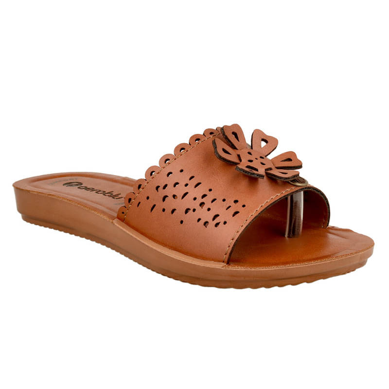     			Aeroblu Footwear Tan Women's Flats
