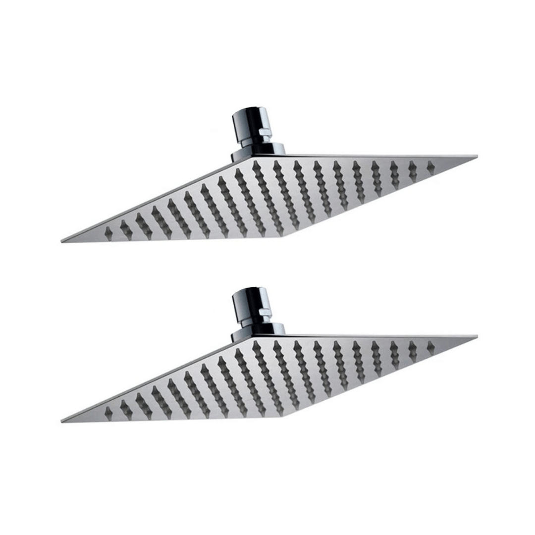 COSVIT 6x6 S.S Ultra Slim Shower Head Only 2Pcs Stainless Steel Overhead Shower COSVIT 6x6 S.S Ultra Slim Shower Head Only 2Pcs Stainless Steel Overhead Shower