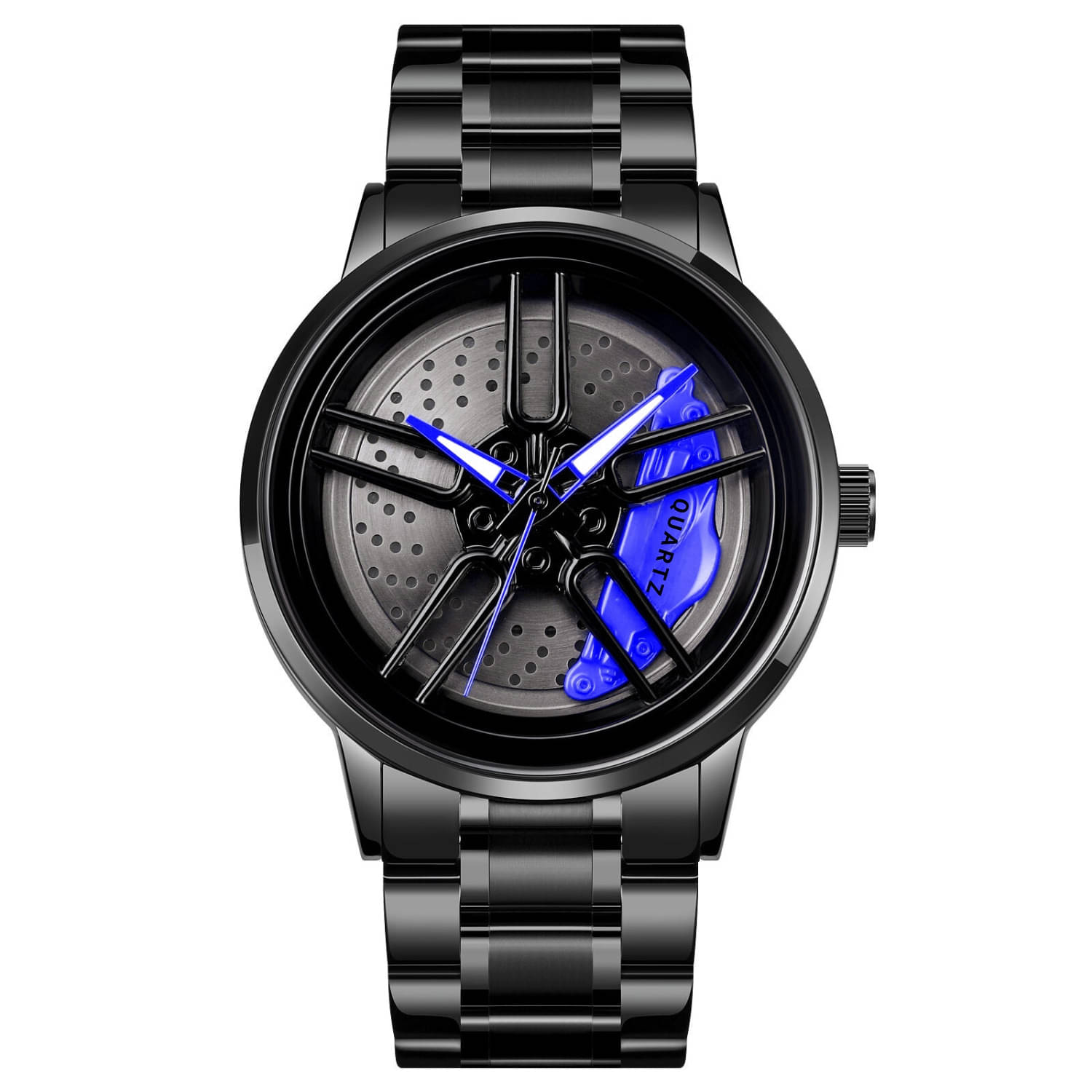     			EMPERO Black Stainless Steel Analog Men's Watch