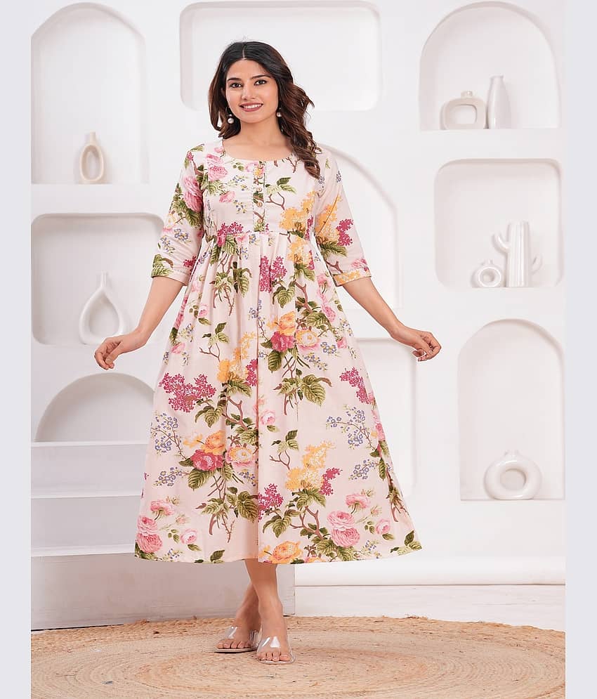 Nevisha Style White Cotton Maternity Kurta - Kurtis, Tunics | Buy online on ZillyBuy