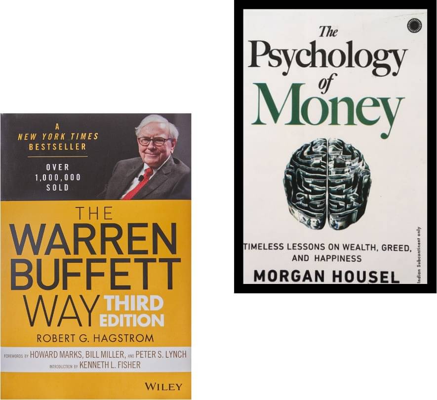     			Set Of  Best Seller Books : The Warren Buffett Way , The Psychology, Money (Robert G. Hagstrom)