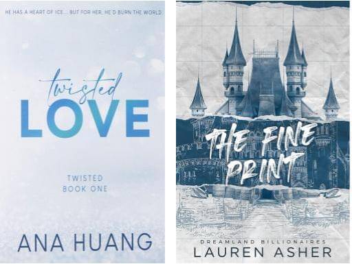     			The Fine Print & Twisted Love (Set Of 2 Books)  (Paperback, Lauren Asher, Ana Huang)