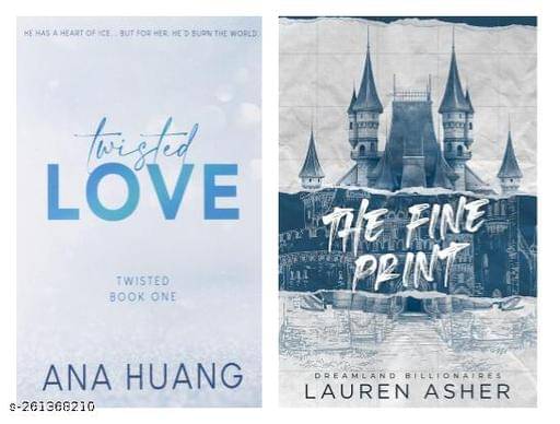 The Fine Print & Twisted Love (Set Of 2 Books) (Paperback, Lauren Asher, Ana Huang) The Fine Print & Twisted Love (Set Of 2 Books) (Paperback, Lauren Asher, Ana Huang)