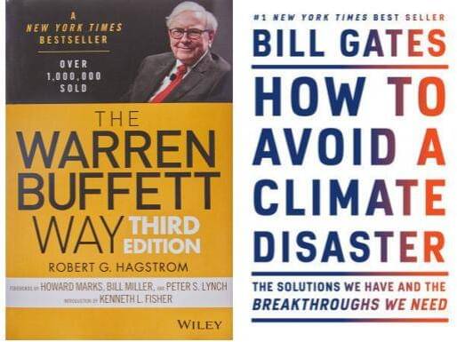     			The Warren Buffett Way + How To Avoid A Climate Disaster  (Paperback, Bill Gates + Robet G. Hagstorm) (A/S Book Seller)