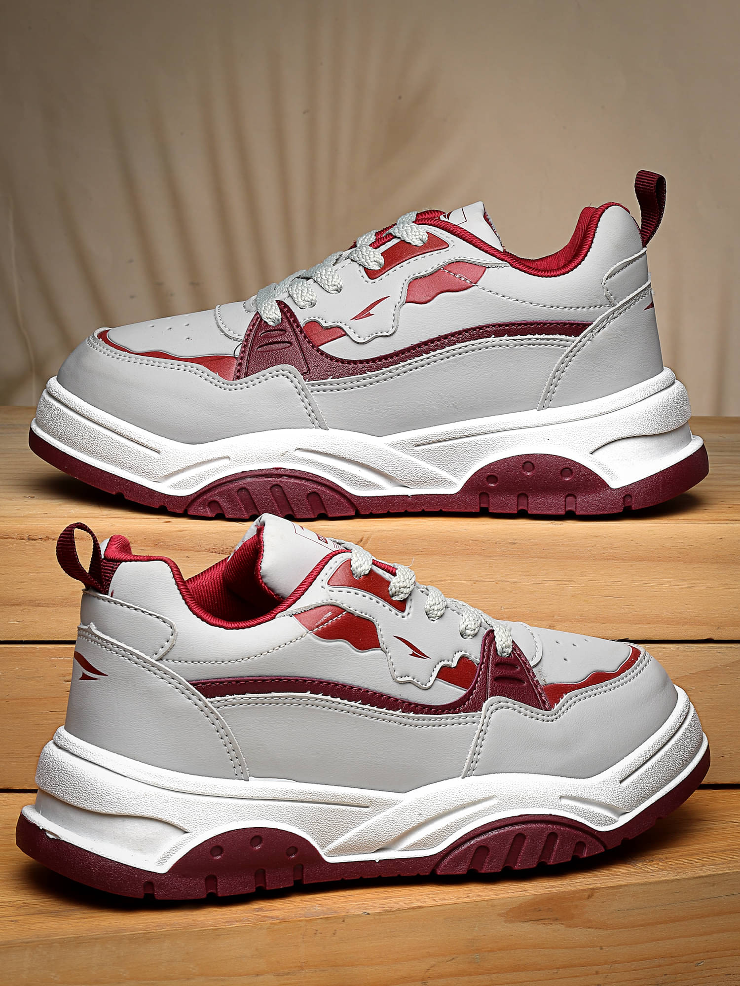     			ASIAN Maroon Women's Korean Shoes