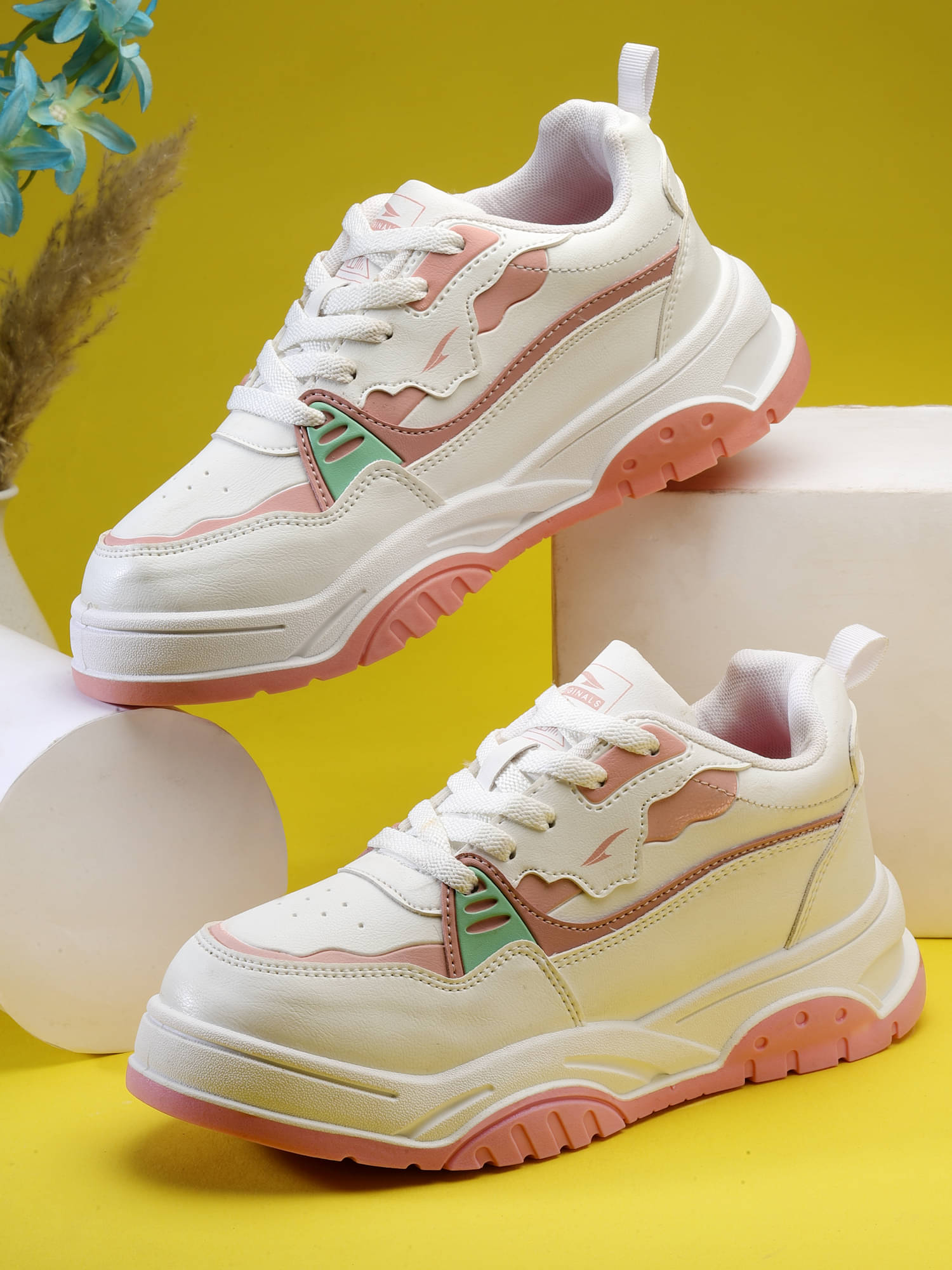     			ASIAN Peach Women's Korean Shoes