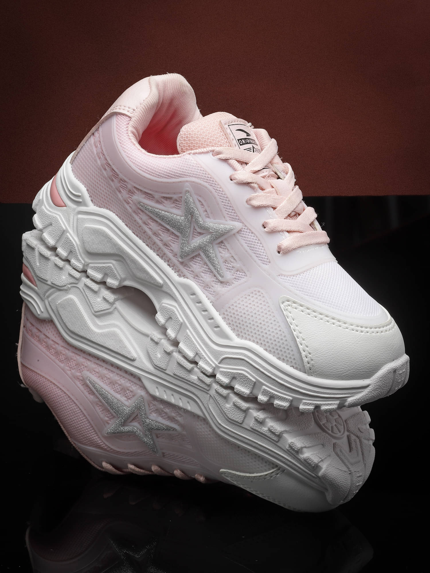     			ASIAN Pink Women's Korean Shoes